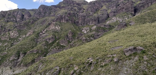 #1: Vista al norte. North view towards confluence