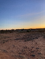 #4: South view with information kiosk of Sturt NP