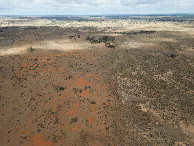 #11: View West, from 120m above the point