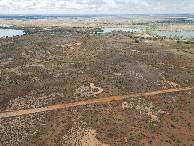 #9: View East, from 120m above the point