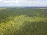 #10: View South, from 120m above the point