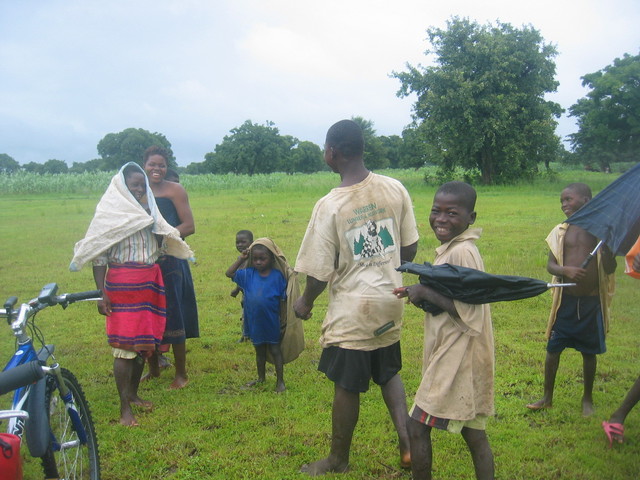 People living in the nearby house