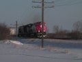 #5: Approaching Canadian National Train near Confluence