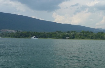 #1: View of the coast from the confluence