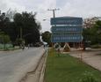 #7: Road sign in front of Hotel Guantánamo