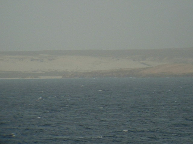 Sandy SW-coast of Ilha da Boa Vista