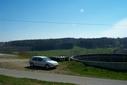 #10: The confluence-mobile some metres from the point / Das Confluence-Mobil einige Meter vom Punkt