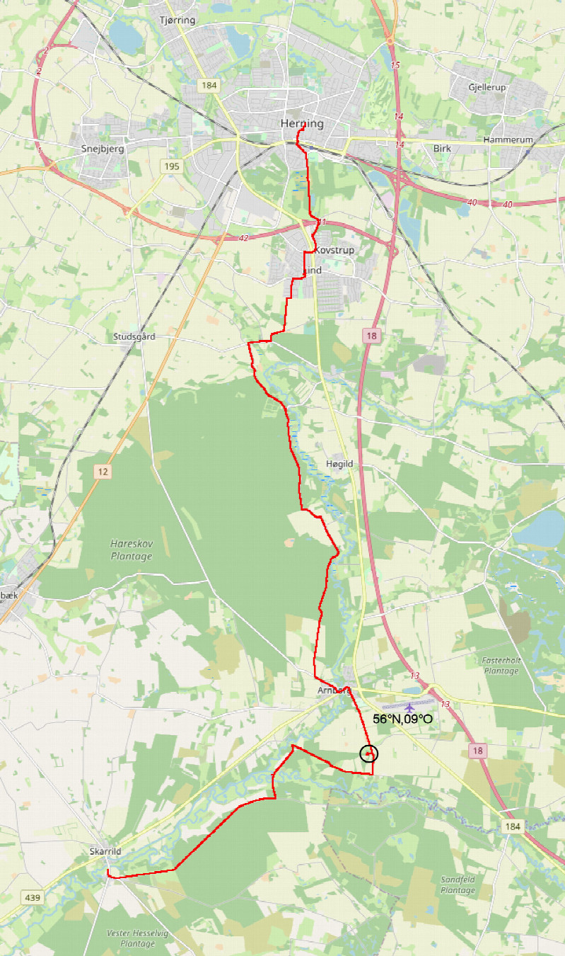 Von Süden nach Norden