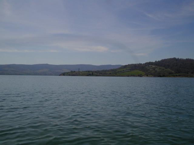 looking west