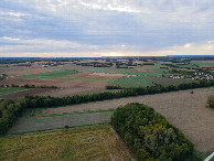 #11: View West (from the road, 170m South of the point) from a height of 120m