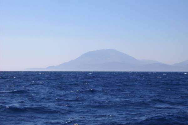 Looking west-north-west, island Kefallinía