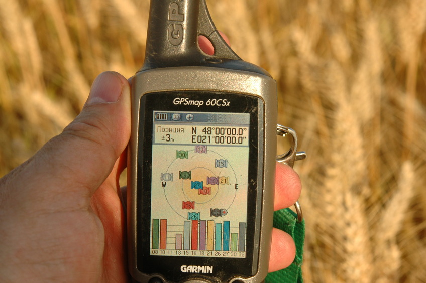 GPS reading