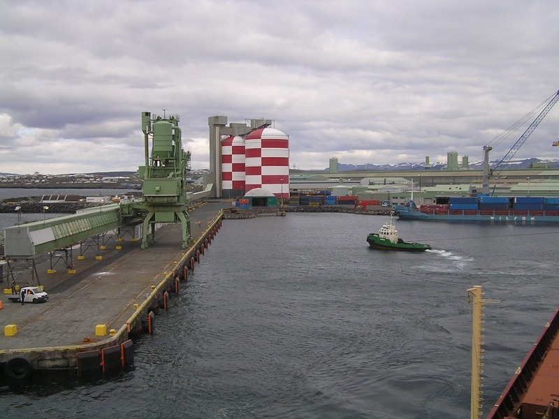 The Alcan berth of Straumsvík