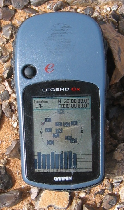 GPS reading