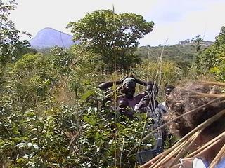 #1: Facing North from the spot with some locals enjoying the happening