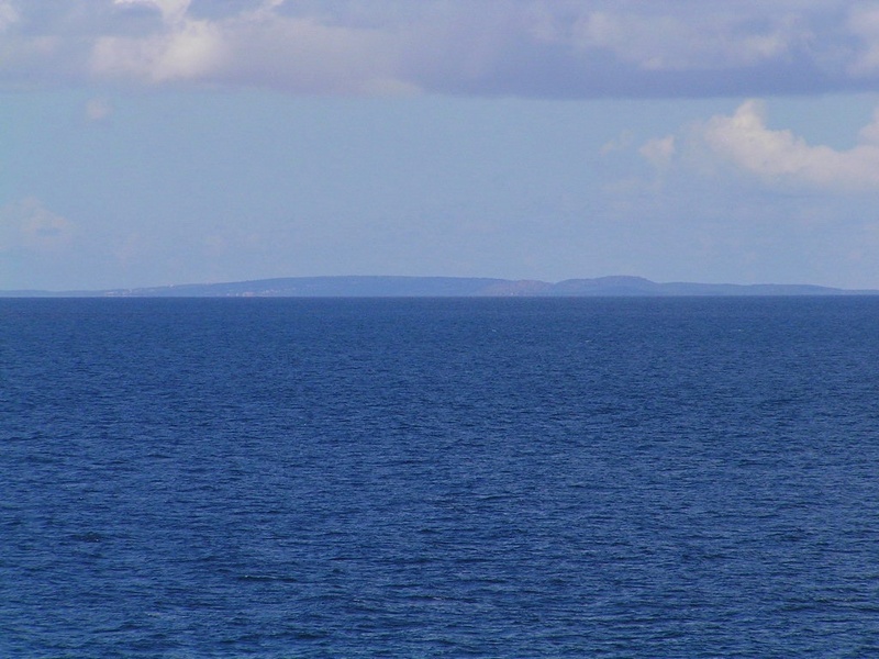 The northern part of Bonaire seen from the Confluence