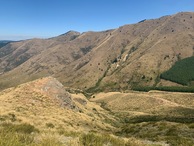 #4: View South (down the hill, towards the Clayton Pack Track)