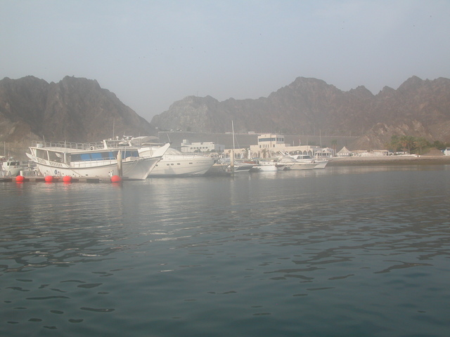 Leaving Masqat Marina