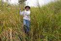 #9: Santah Fuentes fighting her way through the cogon