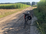 #9: Sandy Cycling on the "Road"
