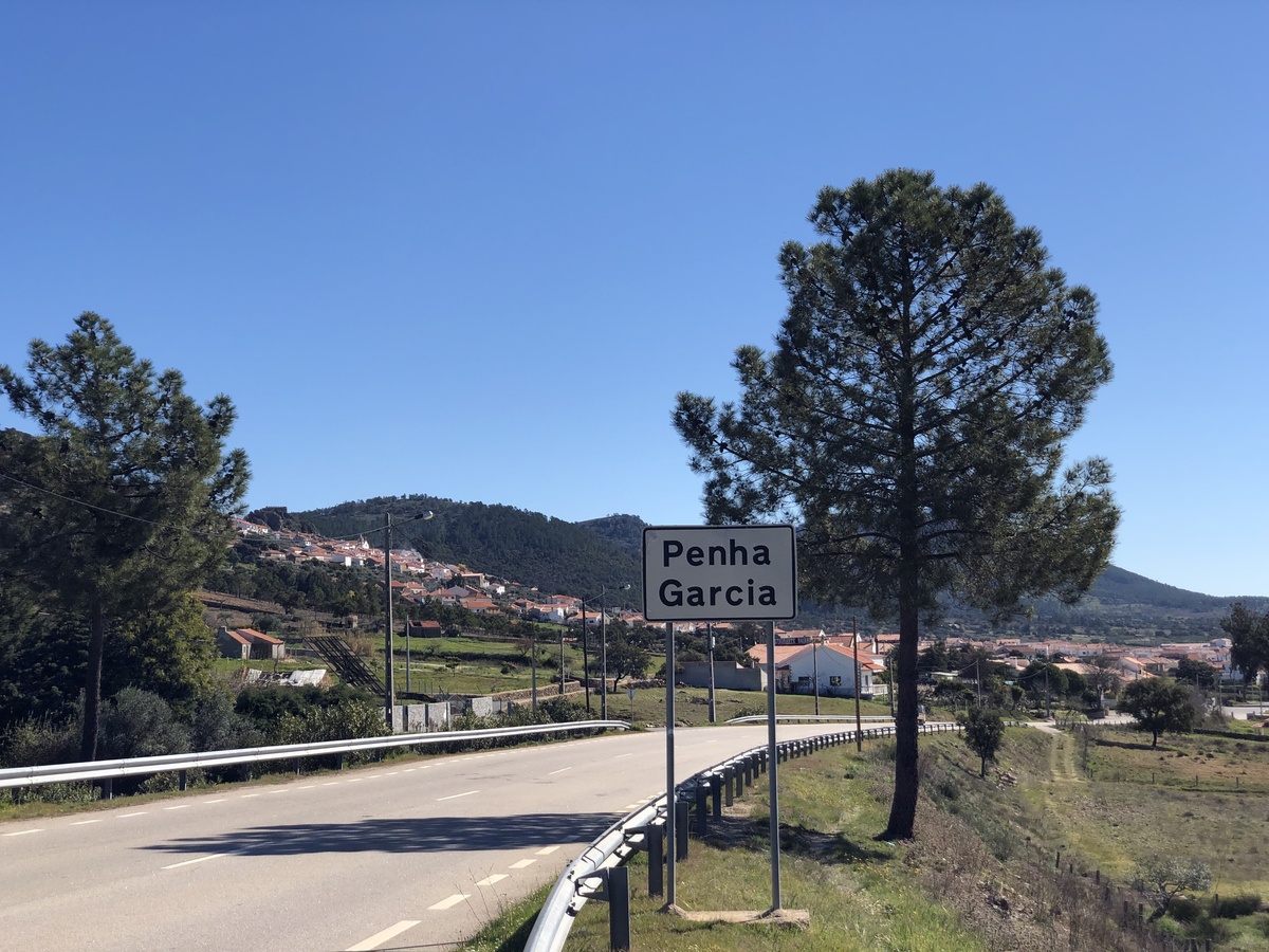 Entering Penha Garcia