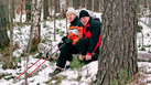 #8: Visitors at CP / Максим и Юра на точке слияния