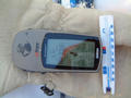 #5: GPS at 65N 19E , thermometer at -18C (0 F).