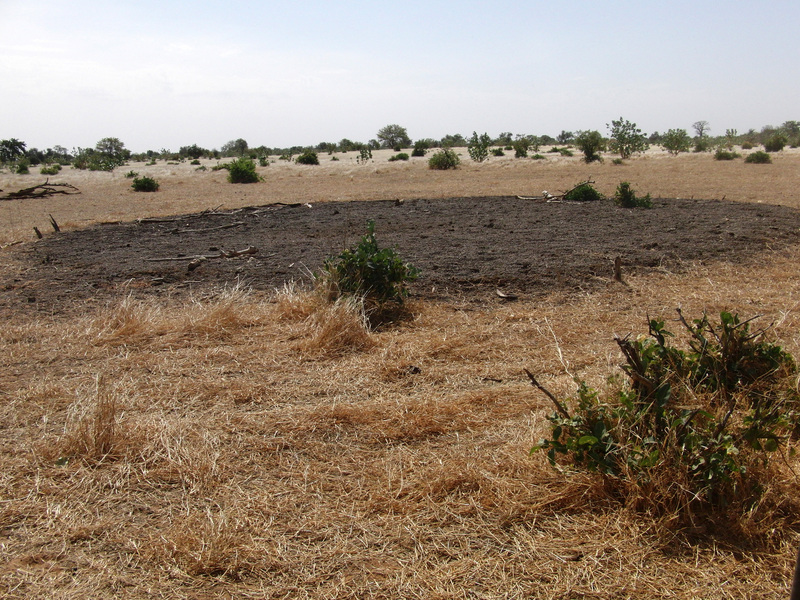 Abandoned huts at Noualko