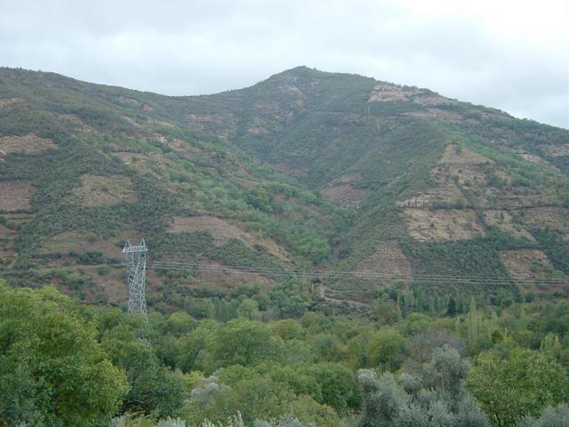 38N 28E is located approx. lower centre of photo - note the dirt road used for access