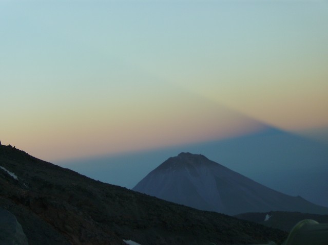 Sunrise on way to summit