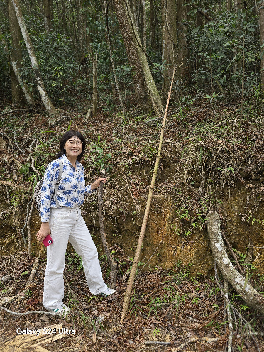 Jin at the actual confluence point