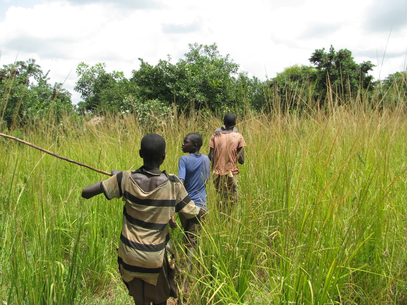 The locals guiding us