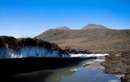 #7: Ice heave exposing permafrost near the confluence.  