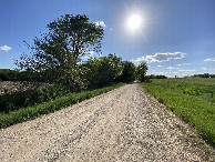 #10: Nearest road to the confluence point, looking due west. 