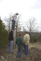 #6: Climbing over the elk fence