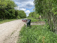 #5: View to the east from the confluence point. 