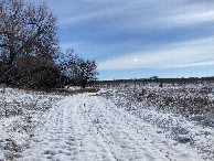 #7: The snowy path that passes near 42N 97W