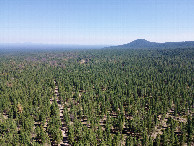 #9: View East, from 120m above the point