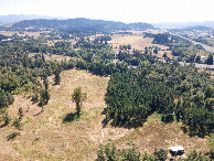 #10: View South (along the I-5 freeway), from 120m above the point