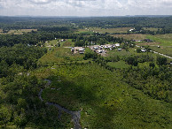 #10: View South, from 120m above the point